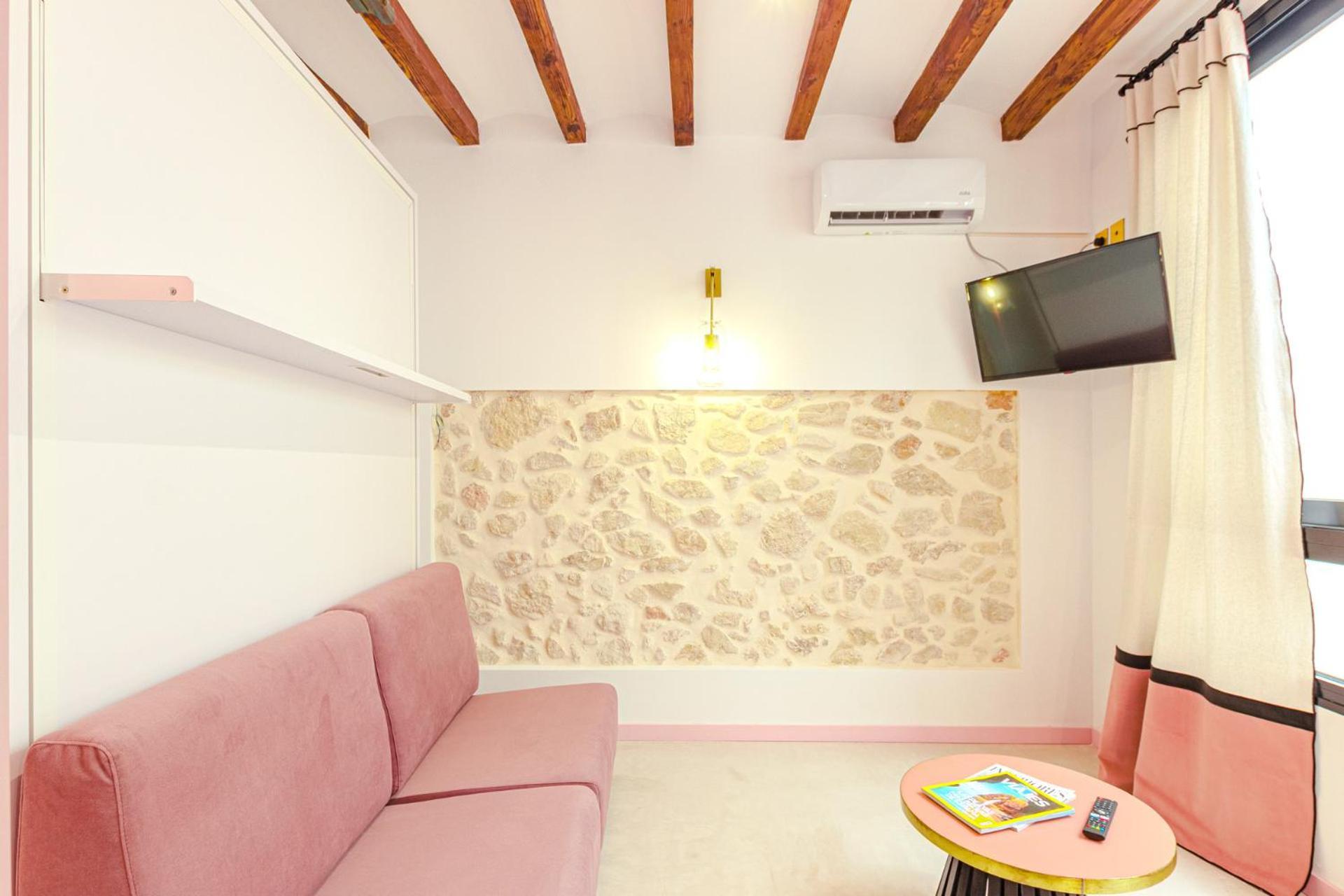 Glamorous Pink Studio In City Center Alicante Exterior foto