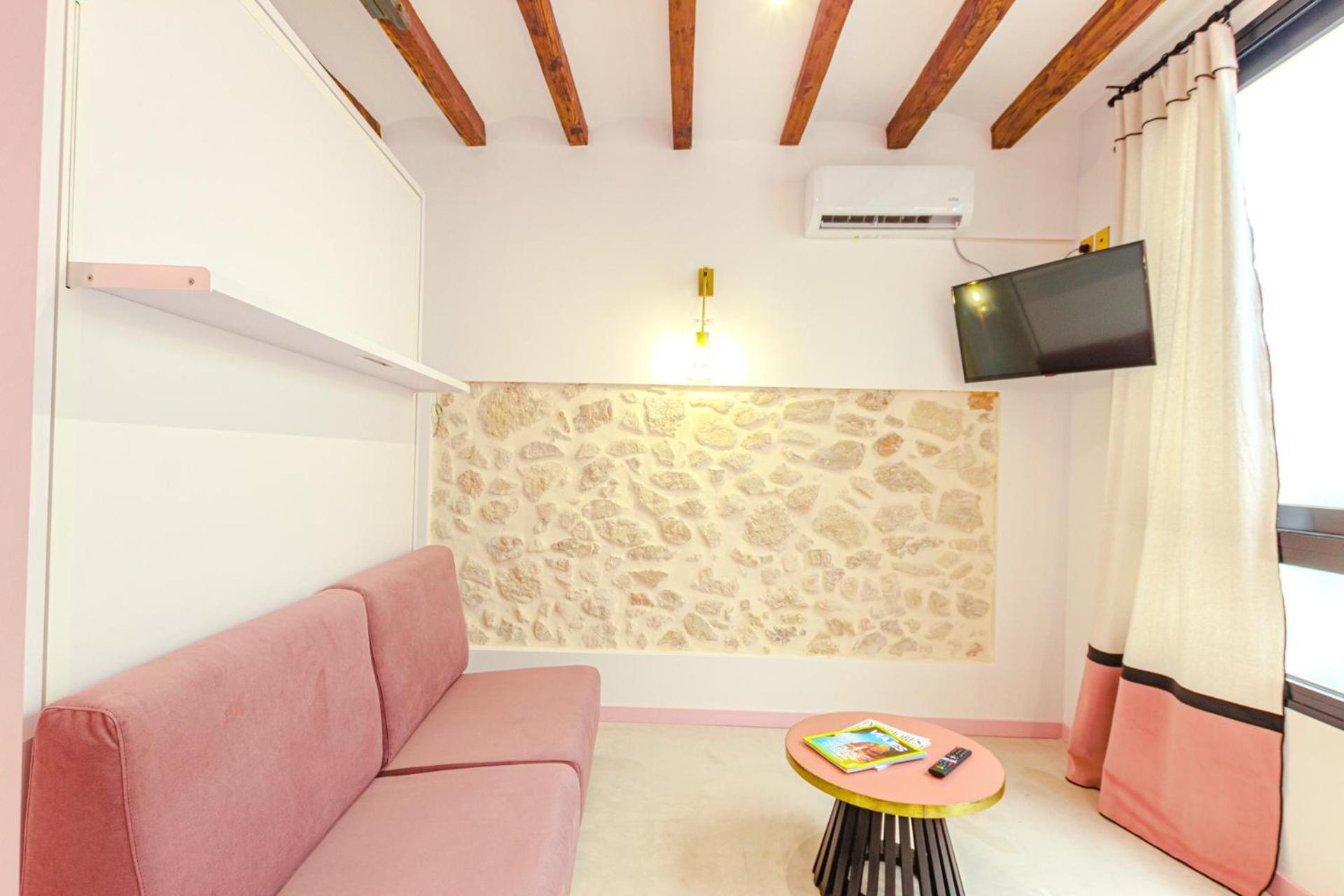Glamorous Pink Studio In City Center Alicante Exterior foto