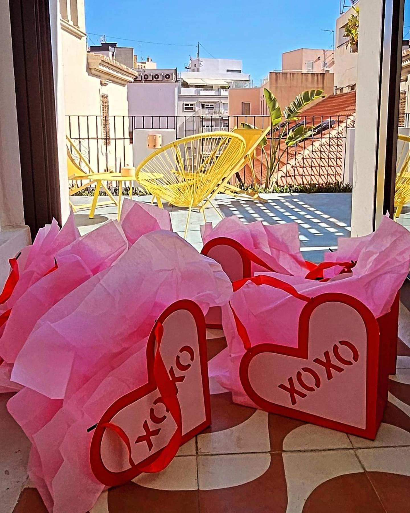 Glamorous Pink Studio In City Center Alicante Exterior foto